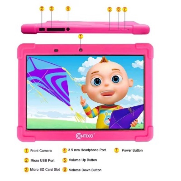Contixo 10" Kids' Learning Tablet Bundle - Picture 6 of 9